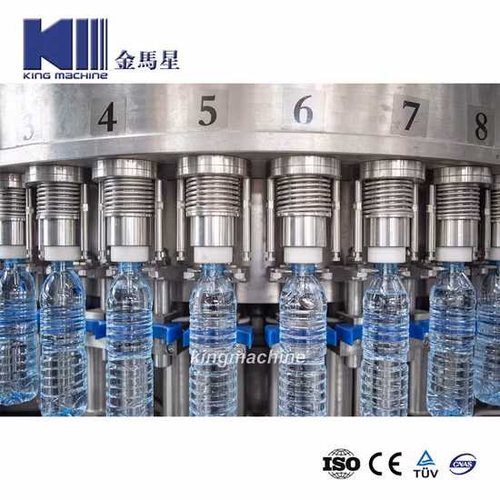 Bebida completamente automática Líquido Mineral puro Bebida Soda Botella de agua Soplado Lavado Llenado Embotellado Embotellado Taponado Sellado Etiquetado Fabricación Máquina empacadora